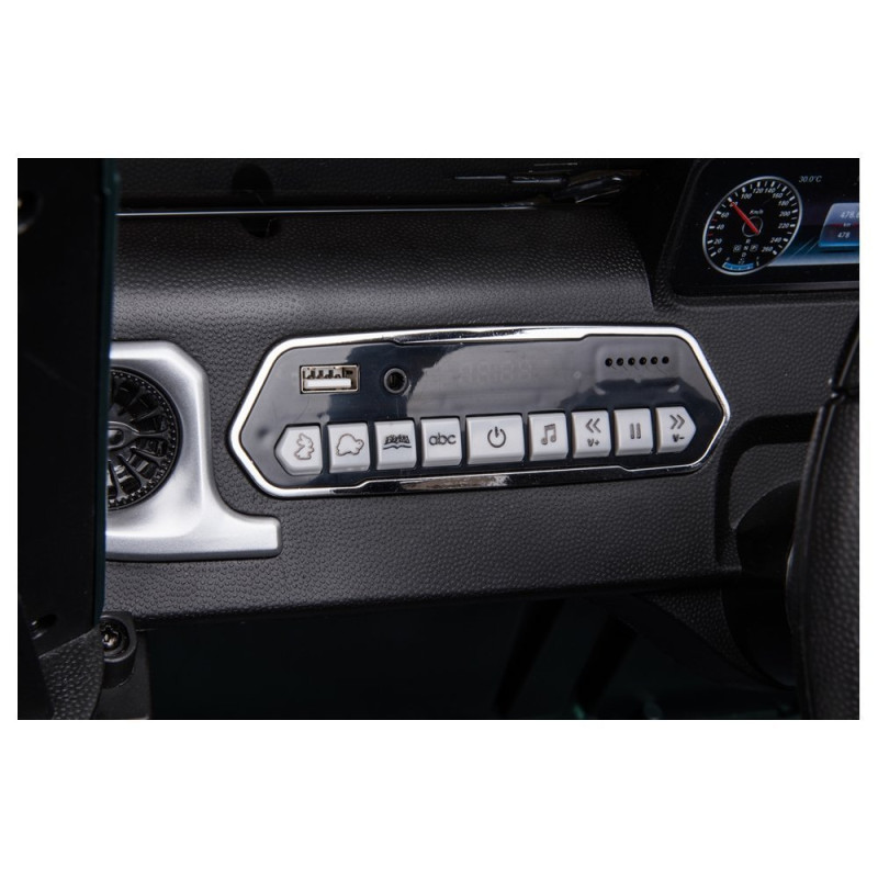 Samochód na akumulator Mercedes G500 czarny