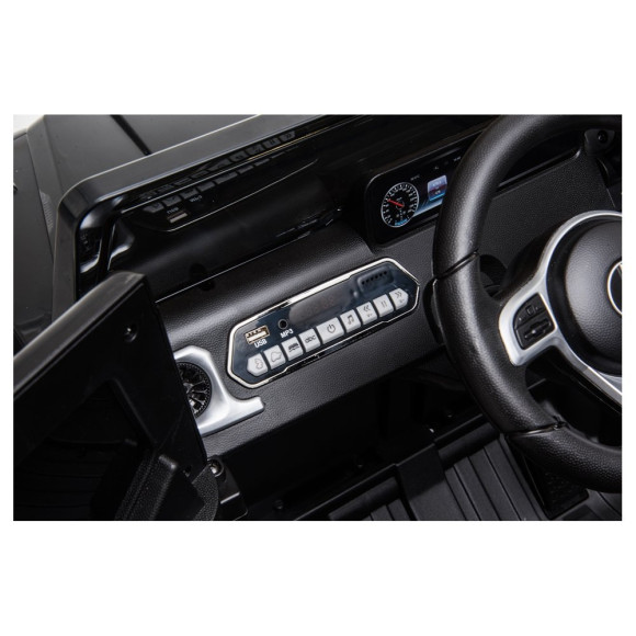 Samochód na akumulator Mercedes G500 czarny Samochód na akumulator Mercedes G500 czarny