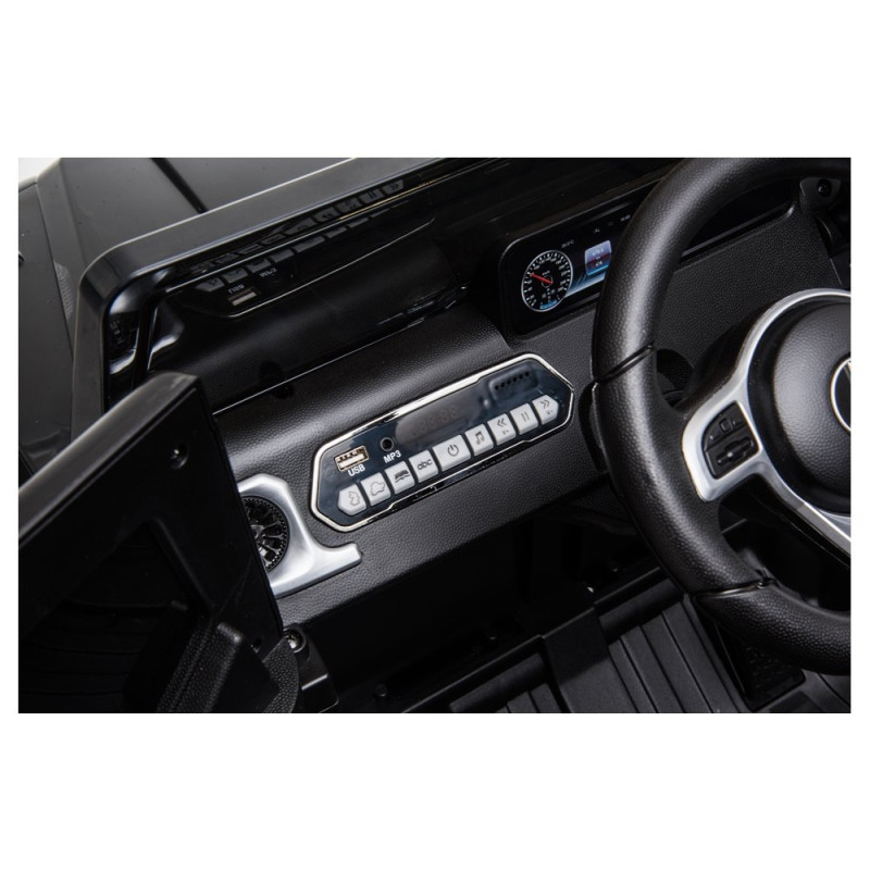 Samochód na akumulator Mercedes G500 czarny