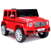 Samochód na akumulator Mercedes G500 czerwony Samochód na akumulator Mercedes G500 czerwony