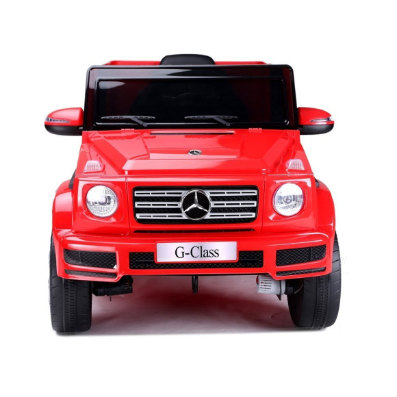 Samochód na akumulator Mercedes G500 czerwony Samochód na akumulator Mercedes G500 czerwony