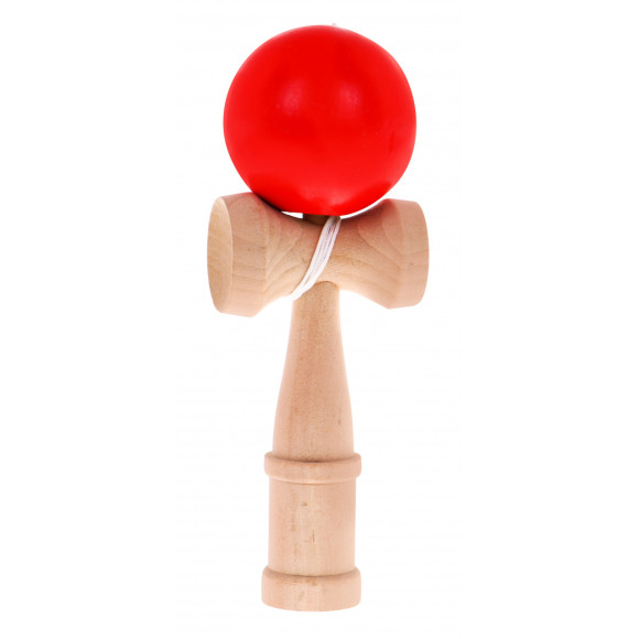 Zręcznościowa gra Kendama dla dzieci 3+ i dorosłych Drewniana zabawka + Czerwona kulka