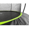 Trampolina LEAN Sport Max 12ft Czarno-Zielona
