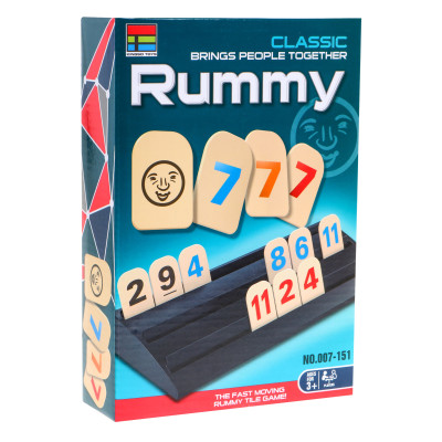 Logiczna gra liczbowa Rummy dla dzieci dorosłych Rodzinna rozrywka + Nauka matematyki