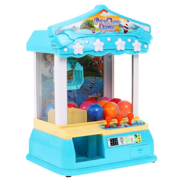 Automat z Chwytakiem dla dzieci 3+ Gra zręcznościowa Łapacz kulek + Panel sterowania + 10 kulek + 12 żetonów Automat z Chwytakiem dla dzieci 3+ Gra zręcznościowa Łapacz kulek + Panel sterowania + 10 kulek + 12 żetonów
