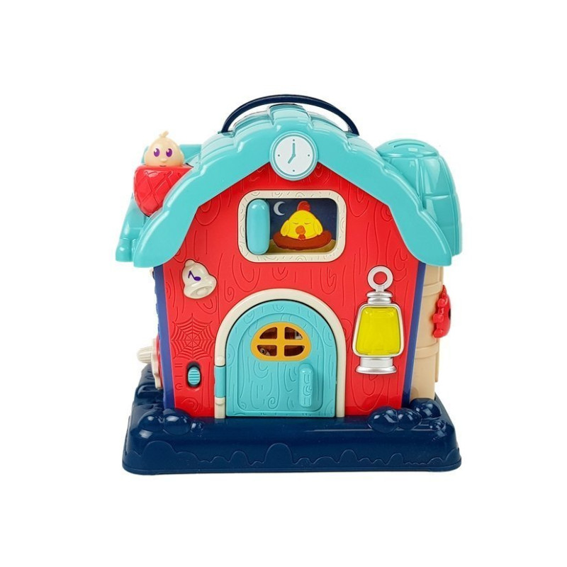 Muzyczna Stodoła Zwierzęta Gospodarstwo Dźwięki Muzyka Różowa