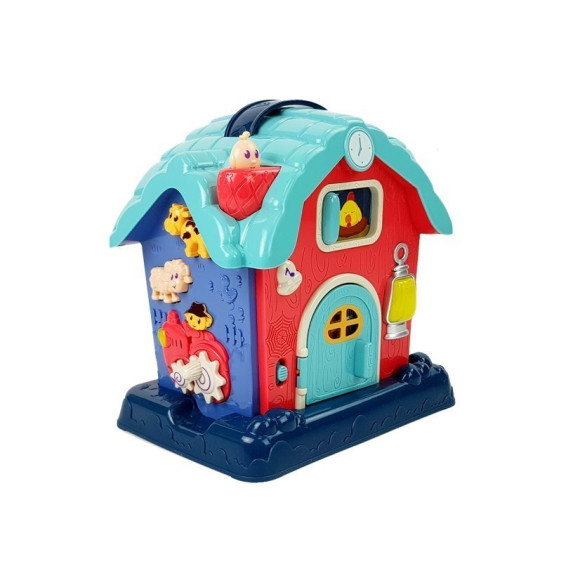 Muzyczna Stodoła Zwierzęta Gospodarstwo Dźwięki Muzyka Różowa