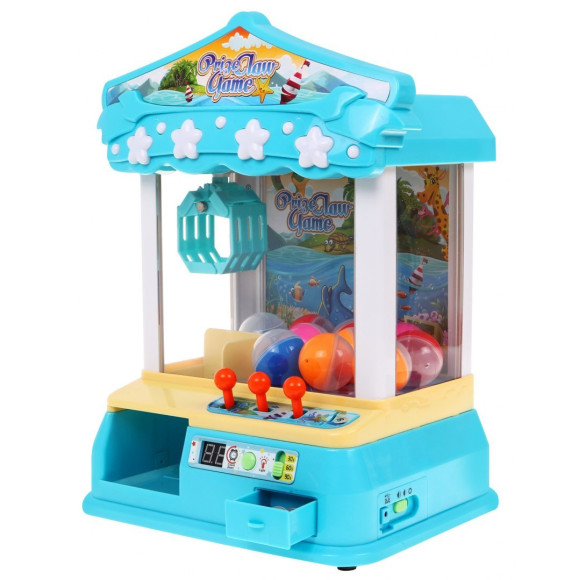 Automat z Chwytakiem dla dzieci 3+ Gra zręcznościowa Łapacz kulek + Panel sterowania + 10 kulek + 12 żetonów Automat z Chwytakiem dla dzieci 3+ Gra zręcznościowa Łapacz kulek + Panel sterowania + 10 kulek + 12 żetonów