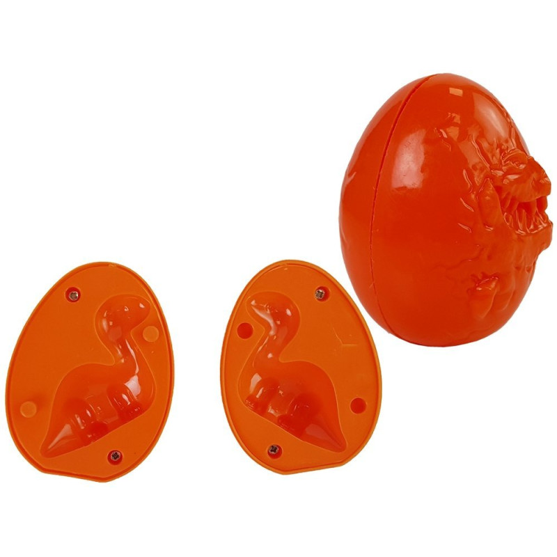 Ciastolina Dinozaury Jajka Foremka 12 Elementów 4 Kolory