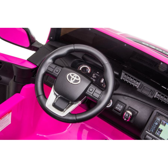 Auto Na Akumulator Toyota Hilux Różowy Auto Na Akumulator Toyota Hilux Różowy