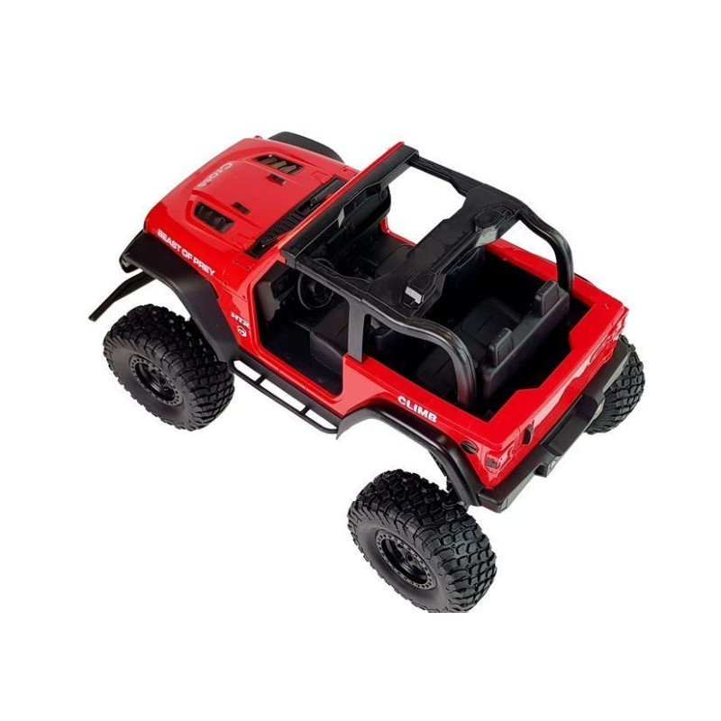 Auto Terenowe Jeep Zdalnie Sterowane 2.4G Czerwone