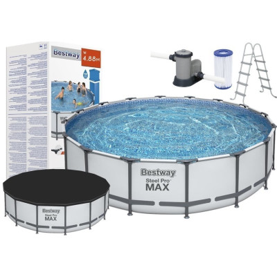Basen Ogrodowy Stelażowy 488 x 122cm  Bestway 5612Z