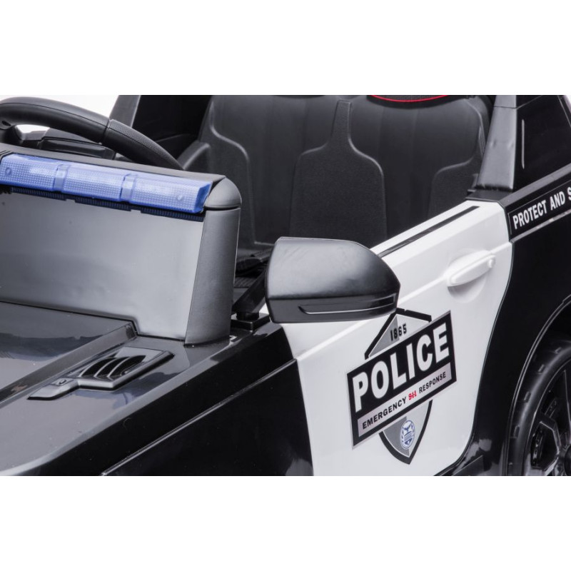 Auto Na Akumulator BBH-021 Policyjne Czarne