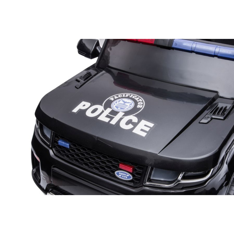 Auto Na Akumulator BBH-021 Policyjne Czarne