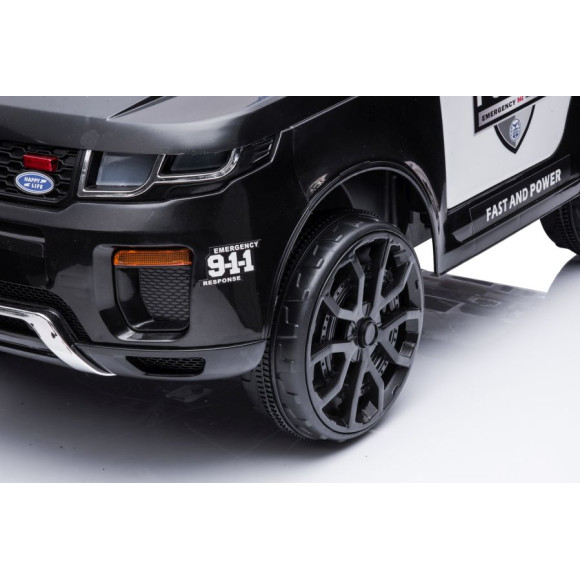 Auto Na Akumulator BBH-021 Policyjne Czarne