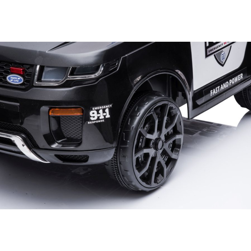 Auto Na Akumulator BBH-021 Policyjne Czarne