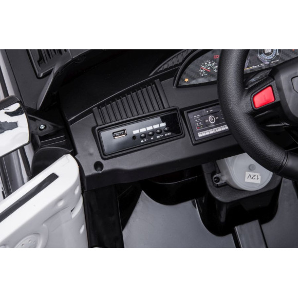 Auto Na Akumulator BBH-021 Policyjne Czarne