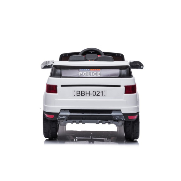 Auto Na Akumulator BBH-021 Policyjne Białe