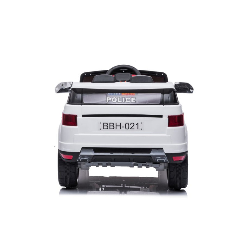 Auto Na Akumulator BBH-021 Policyjne Białe