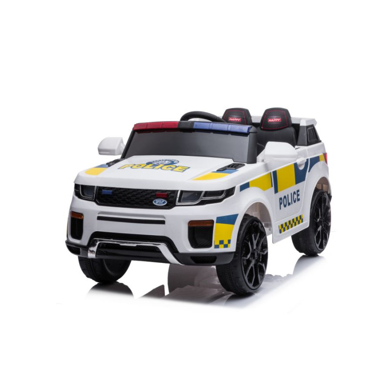 Auto Na Akumulator BBH-021 Policyjne Białe