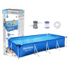 Basen Stelażowy 400 x 211 x 81 cm Bestway 56424 Basen Stelażowy 400 x 211 x 81 cm Bestway 56424