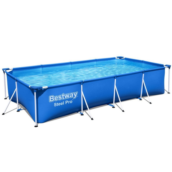 Basen Stelażowy 400 x 211 x 81 cm Bestway 56424 Basen Stelażowy 400 x 211 x 81 cm Bestway 56424