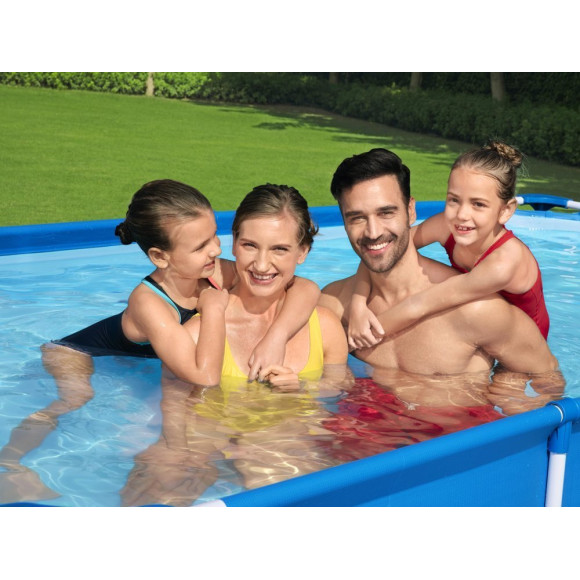 Basen Stelażowy 400 x 211 x 81 cm Bestway 56424 Basen Stelażowy 400 x 211 x 81 cm Bestway 56424
