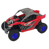 Terenowe Auto Cross Country Zdalnie Sterowane Pilot 27 MHz Czerwone