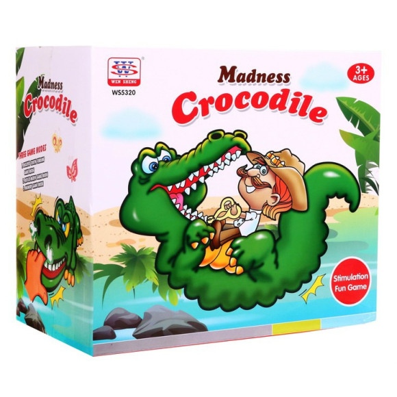 Gra zręcznościowa "Krokodyl u dentysty" dla dzieci 3+ Interaktywna zabawka + 3 tryby gry Bolący ząbek Refleks Memory Gra zręcznościowa "Krokodyl u dentysty" dla dzieci 3+ Interaktywna zabawka + 3 tryby gry Bolący ząbek Refleks Memory