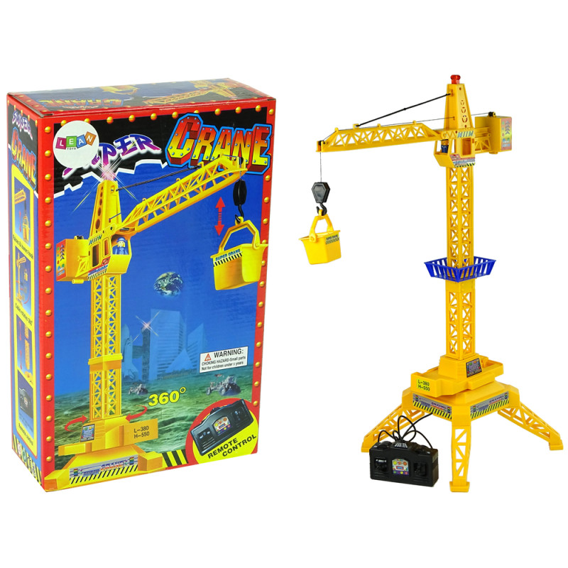 Dźwig Zdalnie Sterowany Pilot Na Baterie Ruchome Ramię 60 cm