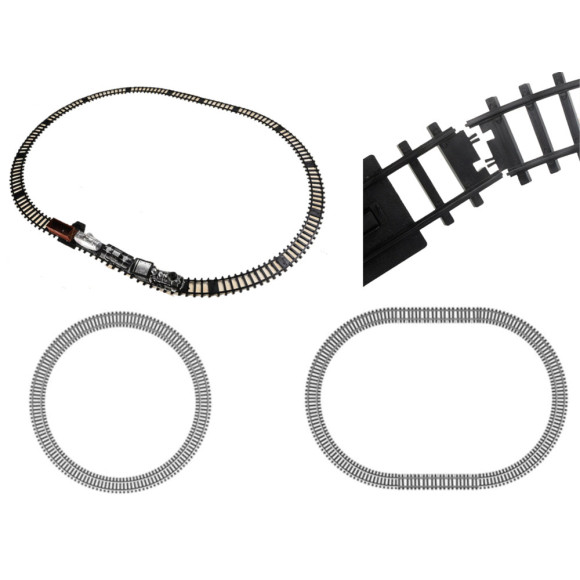 Ogromna Kolejka Pociąg Tory Dźwięk Światła Dym R/C 206,5 cm x 153,5 cm Ogromna Kolejka Pociąg Tory Dźwięk Światła Dym R/C 206,5 cm x 153,5 cm