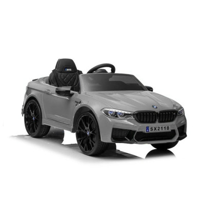 Auto Na Akumulator BMW M5 Srebrny Lakierowany