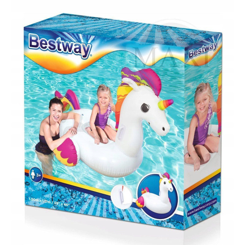 Dmuchany Jednorożec 150 x 117 cm Bestway 41114