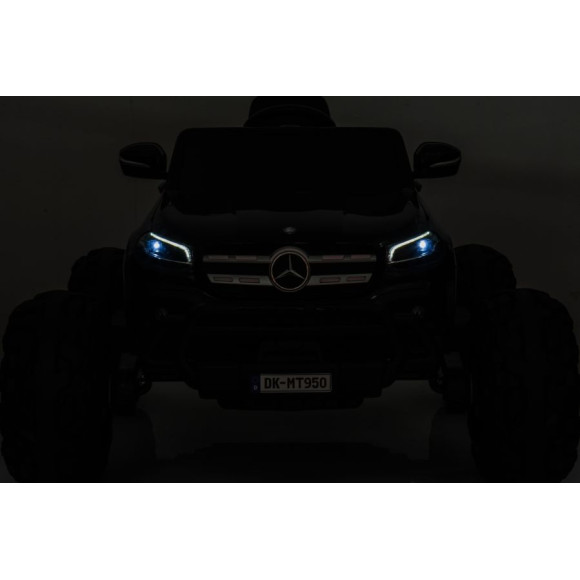 Auto Na Akumulator Mercedes  DK-MT950 4x4 Czarny Lakierowany