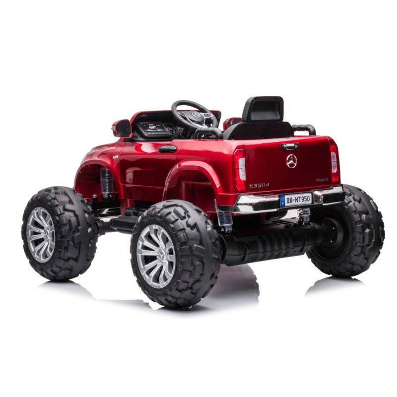 Auto Na Akumulator Mercedes DK-MT950  4x4 Czerwony Lakierowany