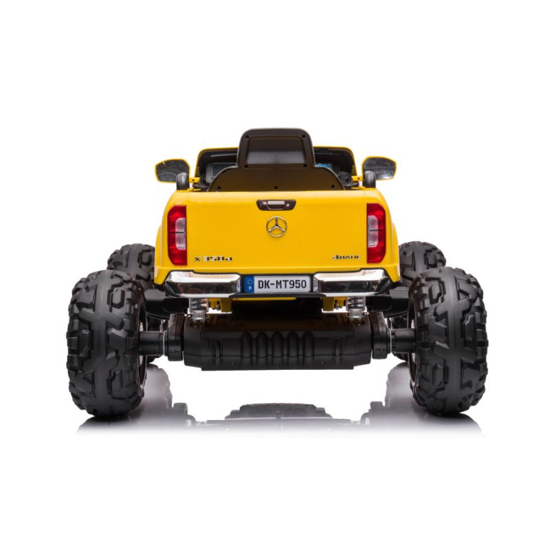 Auto Na Akumulator Mercedes DK-MT950 4x4 Złoto-Żółty Lakierowany