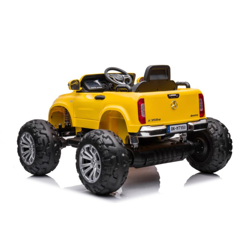 Auto Na Akumulator Mercedes DK-MT950 4x4 Złoto-Żółty Lakierowany