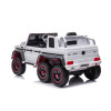 Auto Na Akumulator Mercedes Benz G63  6X6 Biały