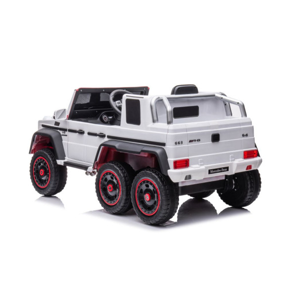 Auto Na Akumulator Mercedes Benz G63  6X6 Biały