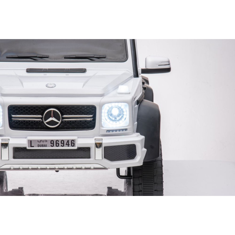 Auto Na Akumulator Mercedes Benz G63  6X6 Biały