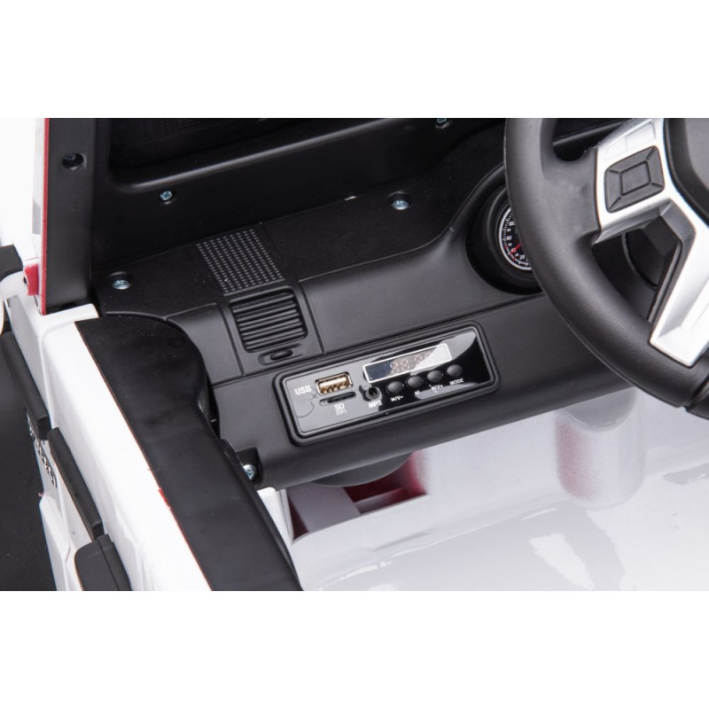 Auto Na Akumulator Mercedes Benz G63  6X6 Biały