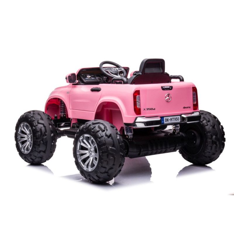 Auto na Akumulator Mercedes DK-MT950 4x4 Jasny Róż