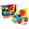 Betoniarka Transport Klocki Do Rozkręcania DIY 29 Elementów 84804 Betoniarka Transport Klocki Do Rozkręcania DIY 29 Elementów 84804