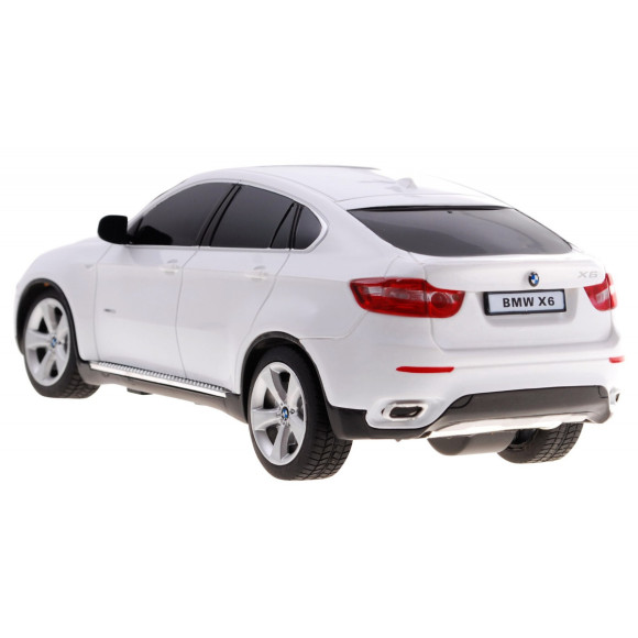 BMW X6 białe RASTAR model 1:24 Zdalnie sterowane Auto SUV + pilot