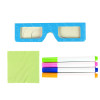Magiczna Podświetlana Tablica 3D Okulary Niebieska Magiczna Podświetlana Tablica 3D Okulary Niebieska