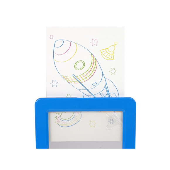 Magiczna Podświetlana Tablica 3D Okulary Niebieska Magiczna Podświetlana Tablica 3D Okulary Niebieska