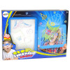 Magiczna Podświetlana Tablica 3D Okulary Niebieska Magiczna Podświetlana Tablica 3D Okulary Niebieska