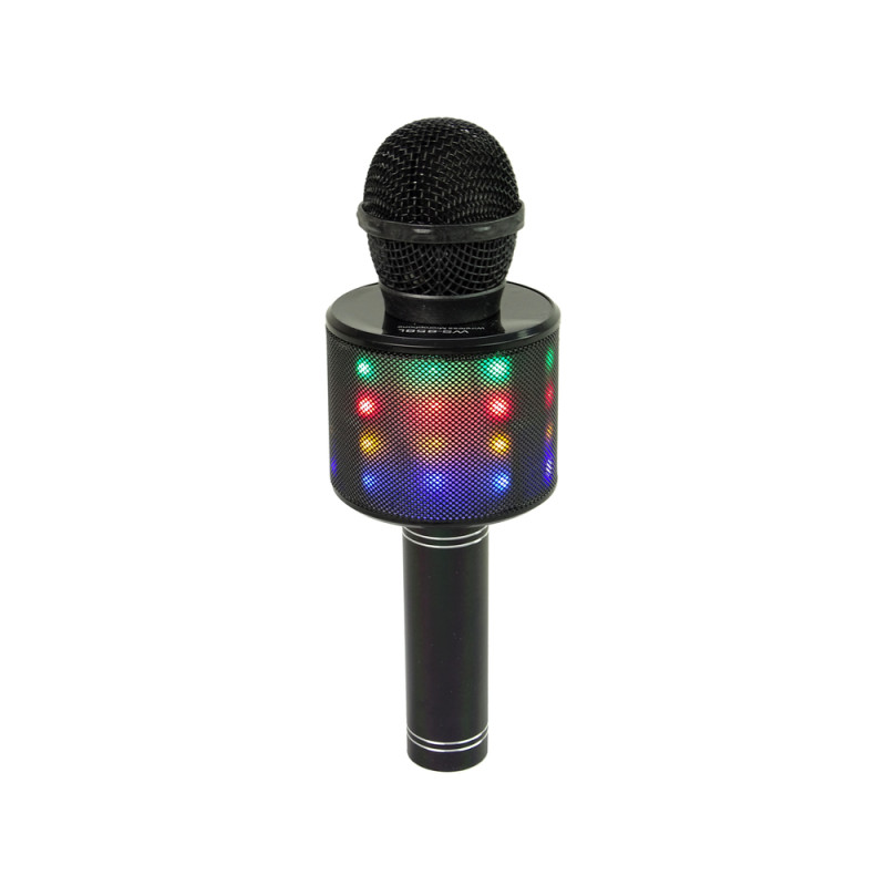 Mikrofon Bezprzewodowy USB Głośnik Nagrywanie Karaoke Model WS-858 Czarny