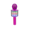 Mikrofon Bezprzewodowy USB Głośnik Nagrywanie Karaoke Model WS-858 Różowy