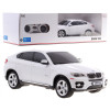 BMW X6 białe RASTAR model 1:24 Zdalnie sterowane Auto SUV + pilot